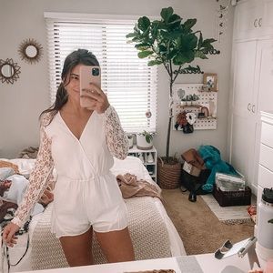 white romper